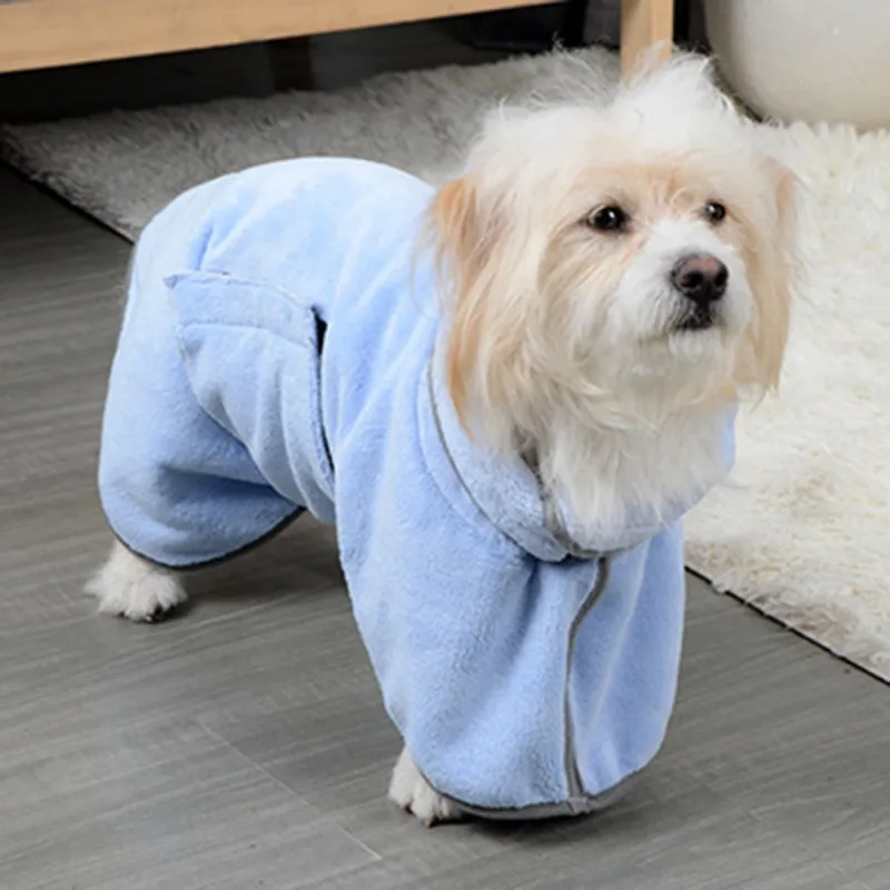 Quick-drying Pet Absorbent Towel Dog Bathrobe Pet Dog Bath Towel For Dogs Cats Microfiber Absorbent Pet Drying Towel Pet Supplies Pet Products – image 5