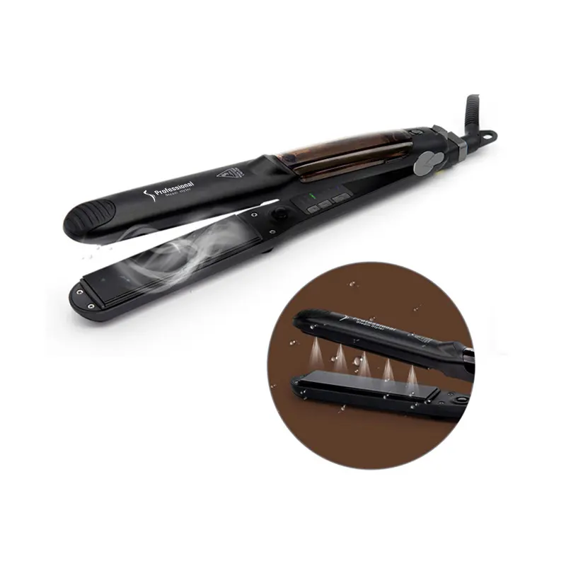 Steam Hair Straightener Spray Tourmaline Splint Does Not Hurt