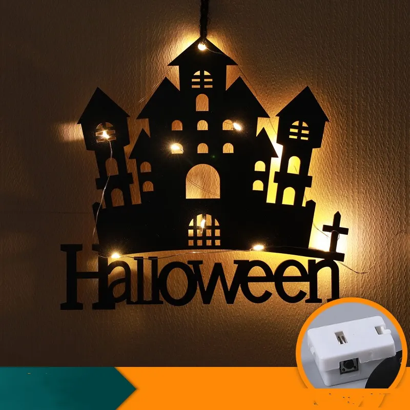 Halloween LED Decorative Lights Luminescent Spider Listing Home Decor Lamp – image 2