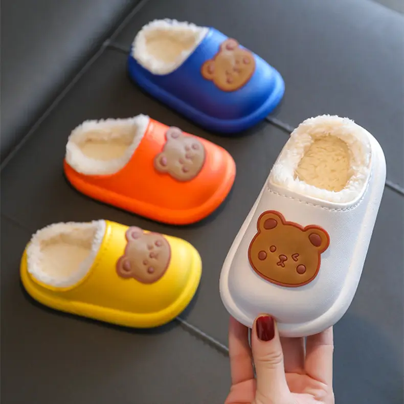 Child Girl Slippers Autumn And Winter Waterproof
