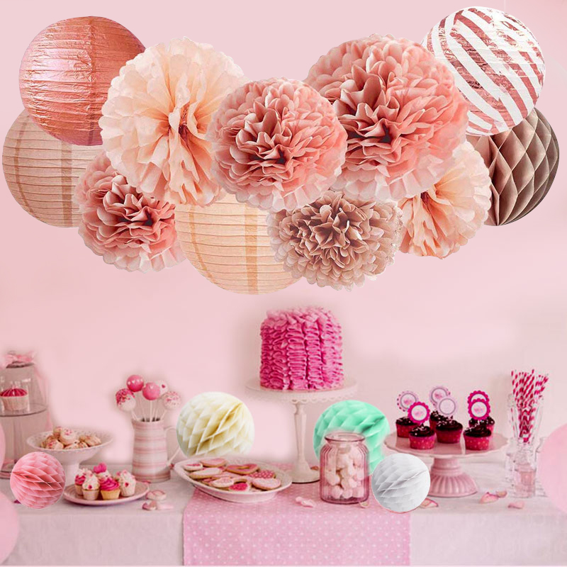 Round Paper Lantern Decorative Balls, picture 2 of 3
