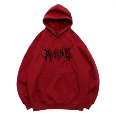 Anime Dark Series Sweatshirt Women's Hoodie - Wine - View 1