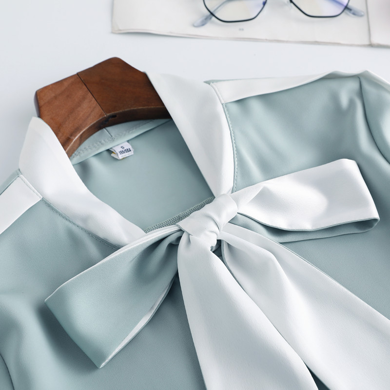 Women's Loose Design Niche Lace-up Shirt