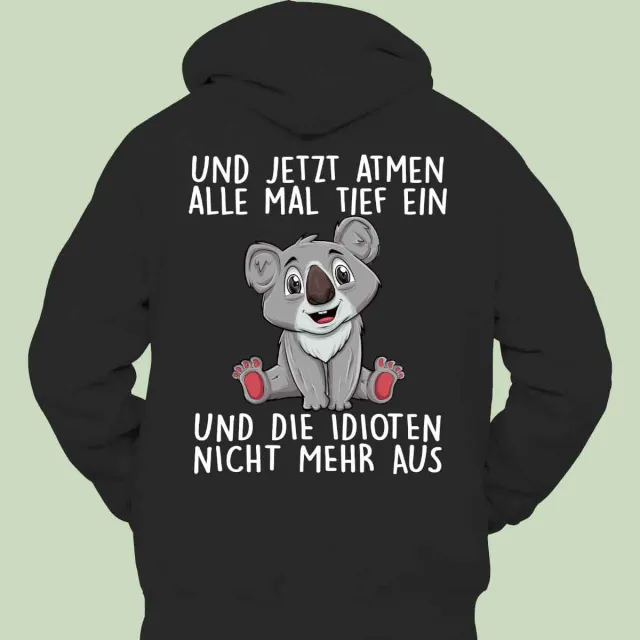 Plus Size Hoodie Advertising Shirt Printing Black1 - Shop at LoveMi
