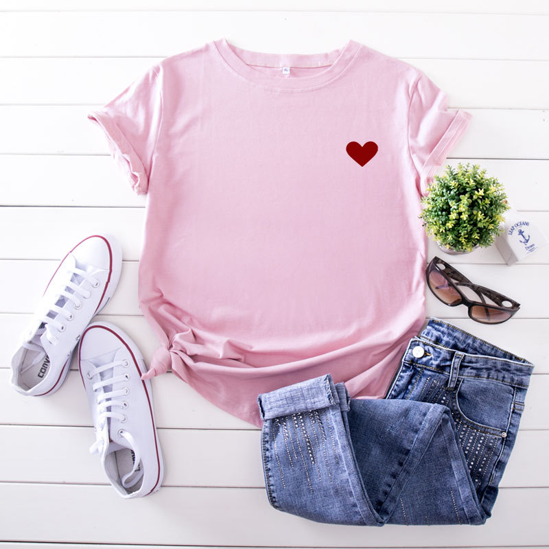 Title 2, Simple And Comfortable Pure Cotton Love Short S...