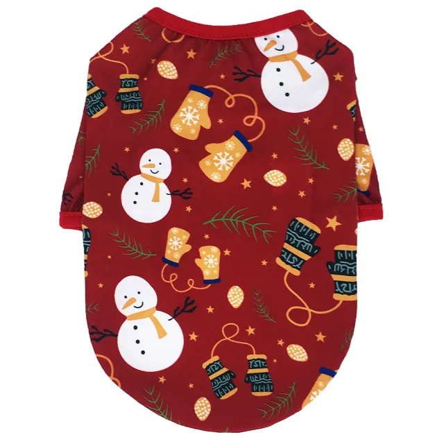 Teddy Bichon Hiromi Cat Pet Clothes Snowman - Shop at LoveMi