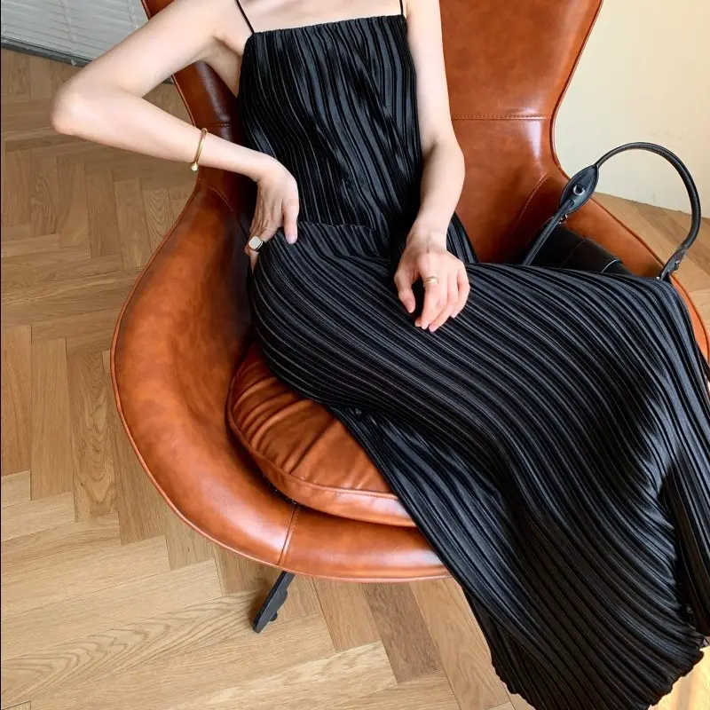 Women's Summer New Style Sanya Seaside Vacation Beach Clavicle One-shoulder Dress