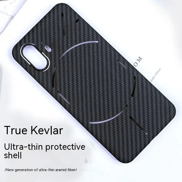 Phone Case Ultra-thin Drop-resistant Carbon Fiber Protective