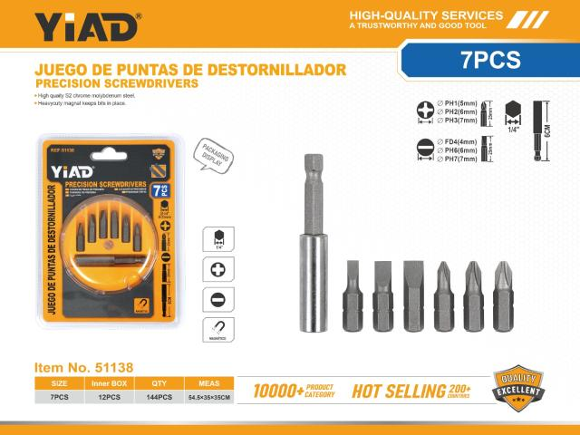 7PCS Bit Set, Only Support Self-pickup, Please Note That Free Shipping Is For Anti-bid Price