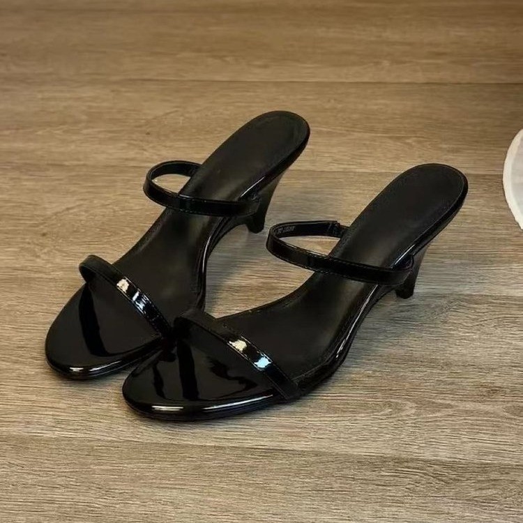 One-Strap Peep-Toe Sandals, picture 4 of 6