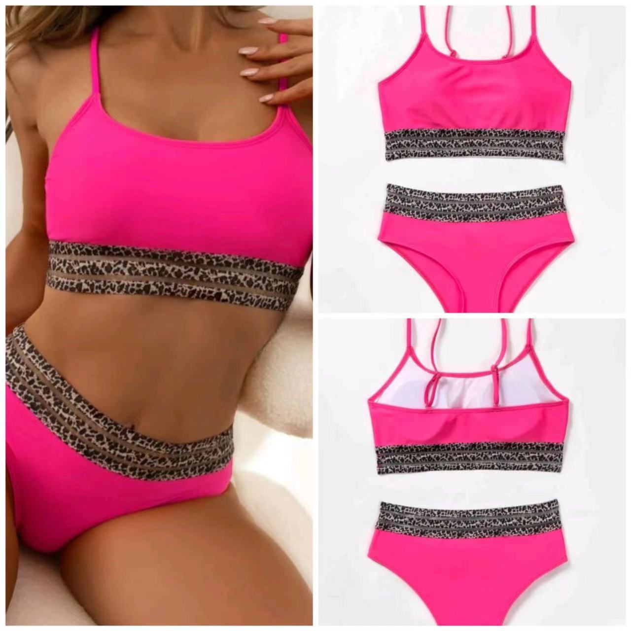 High Waist Split Bikini Women's Swimsuit - Image 9