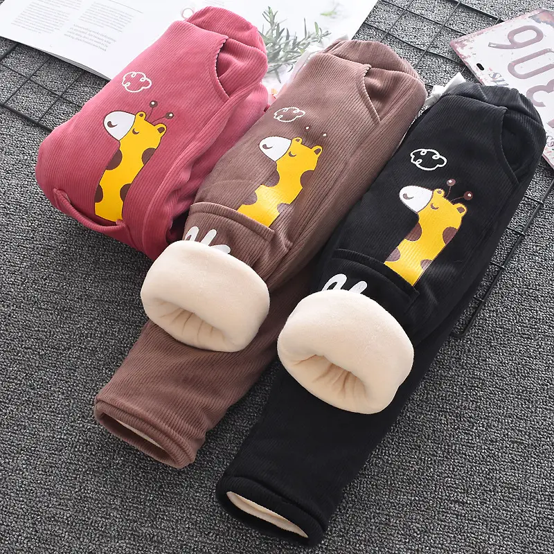 Baby Cotton Pants Boys Three Layer Plus