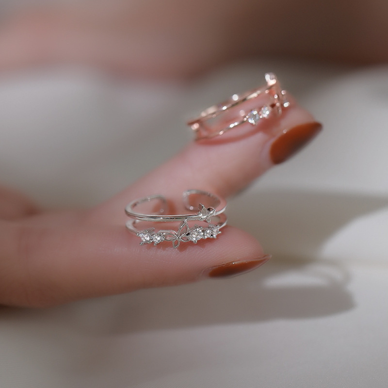 Fashion Personality Bow Ring Female