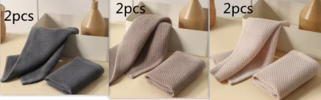 Honeycomb Absorbent Cotton Breathable Kitchen Cleaning Towel Threepiece - Shop at LoveMi