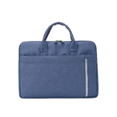 15.6 Inch Laptop Bag Men's Business Commuter - Blue - View 1