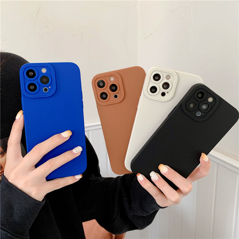 Pupil Eye Silicone Soft Phone Case – Blue – iPhone 12 mini