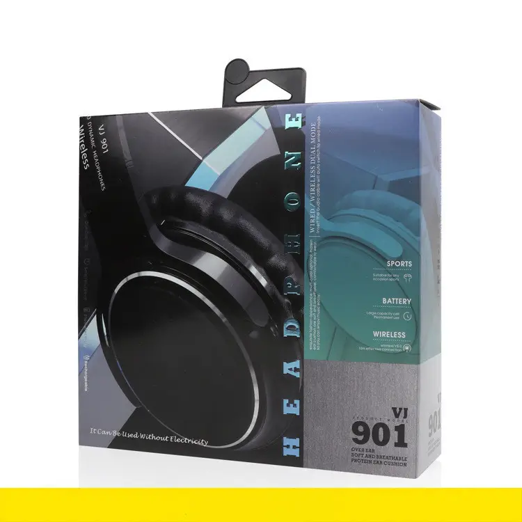 New VJ901 Bluetooth 5.0 Wireless Headphones HIFI