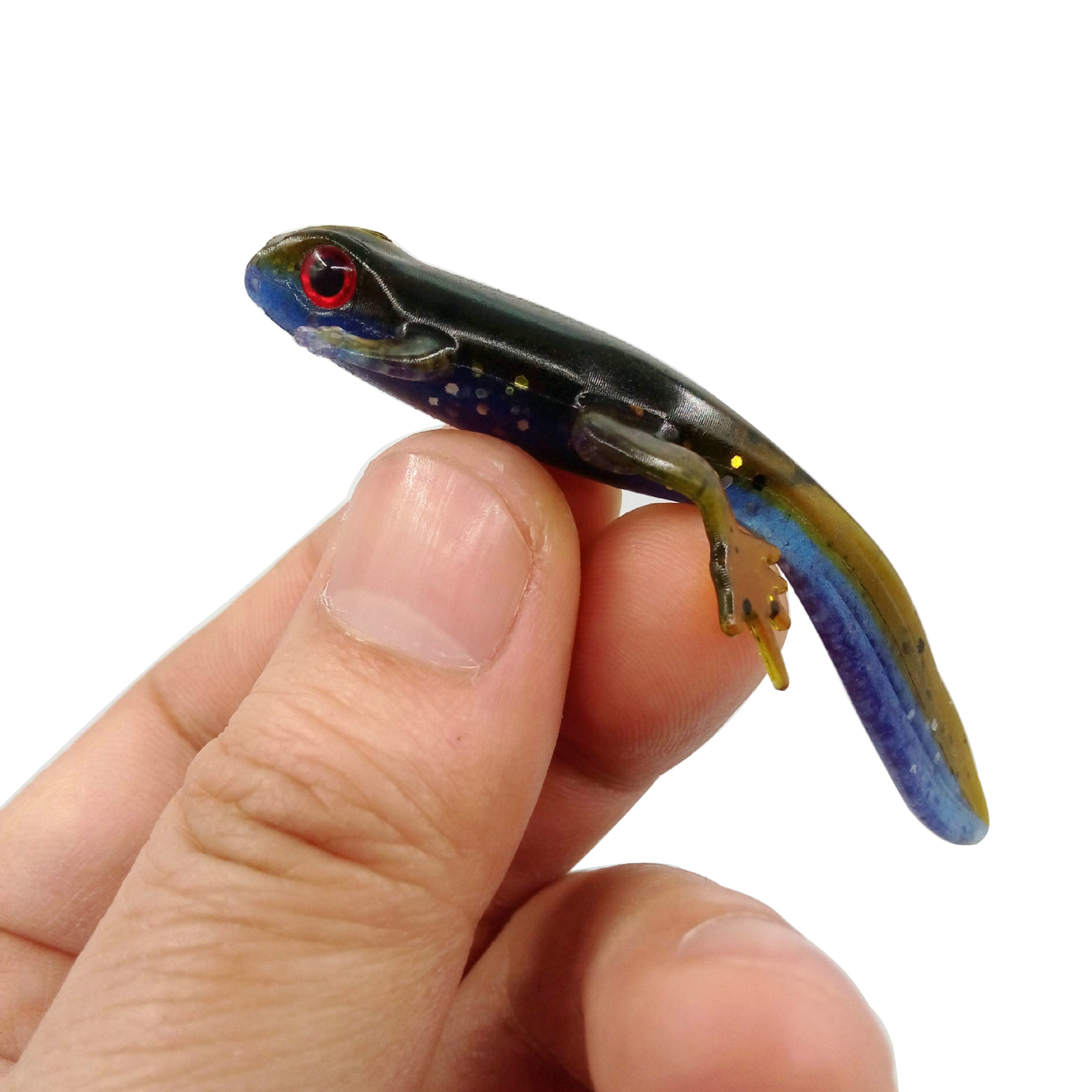 Title 5, Two-color 8cm Frog Tadpole Lure Lure