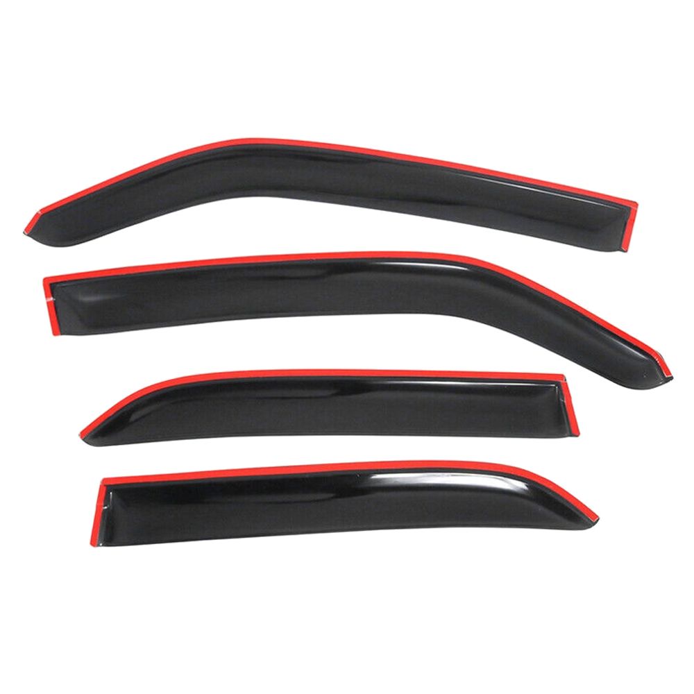 Fits 05-10 Chrysler 300 Dodge Magnum Tape On Window Visors Rain Sun Guard 4PCS — foto 5