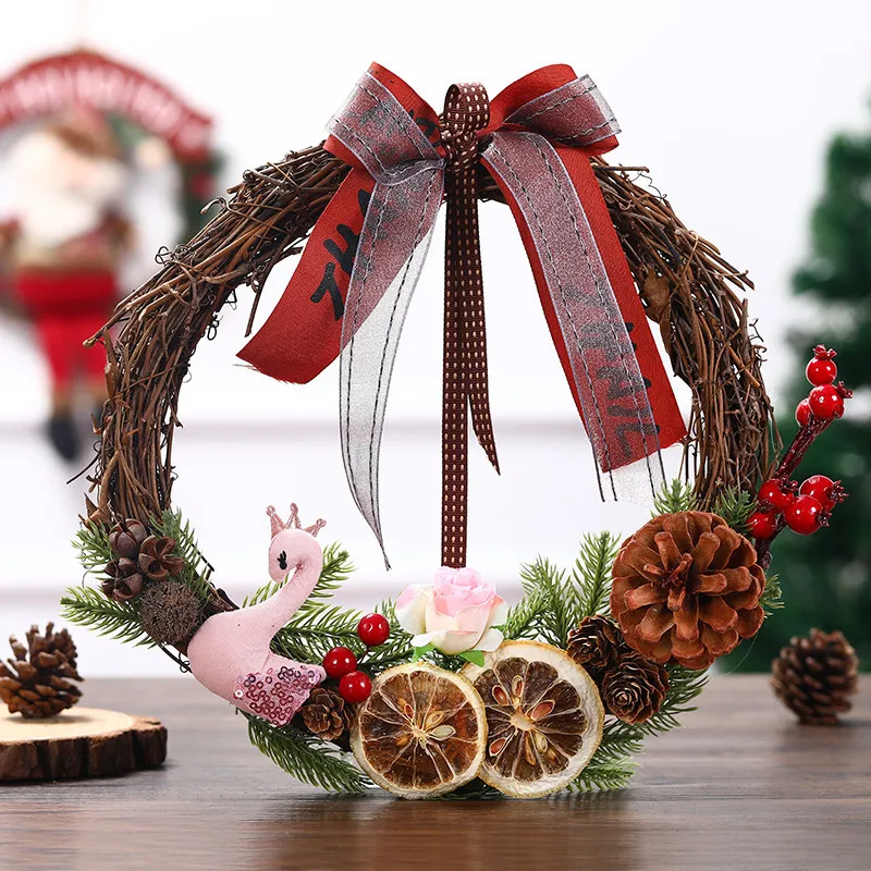 Christmas Decorations Creative Gifts, Ornaments Christmas Wreaths – image 4