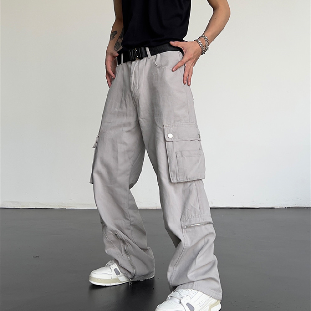 Title 5, Modische Herren-Overalls mit großen Taschen