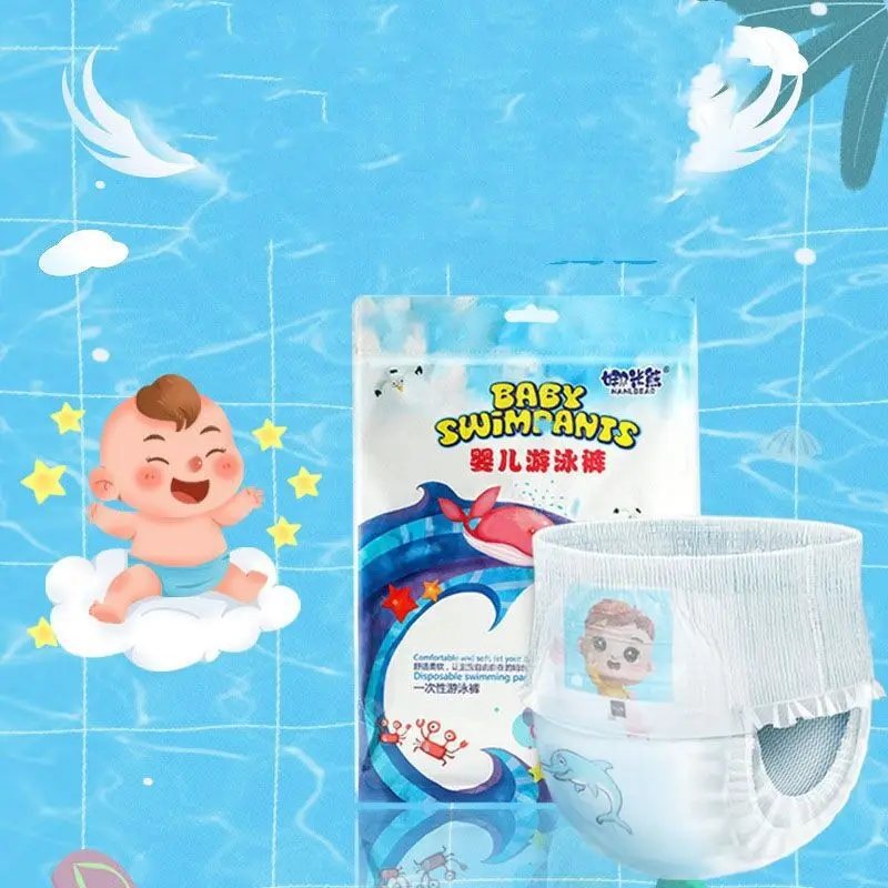 Infant Swimming Diapers Waterproof Pull-up Pants Disposable
