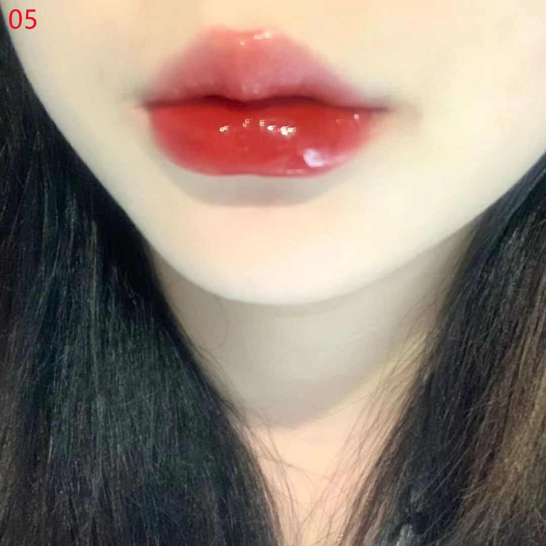 Bubble Lip Glaze Mirror Water Light Glass Lip Glaze Female 05Sunset Dragonfly - Shop at LoveMi