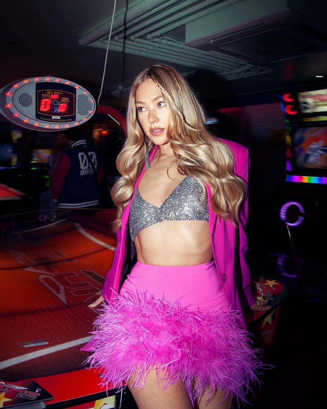 Women's Feather Wrapped Hip Skirt