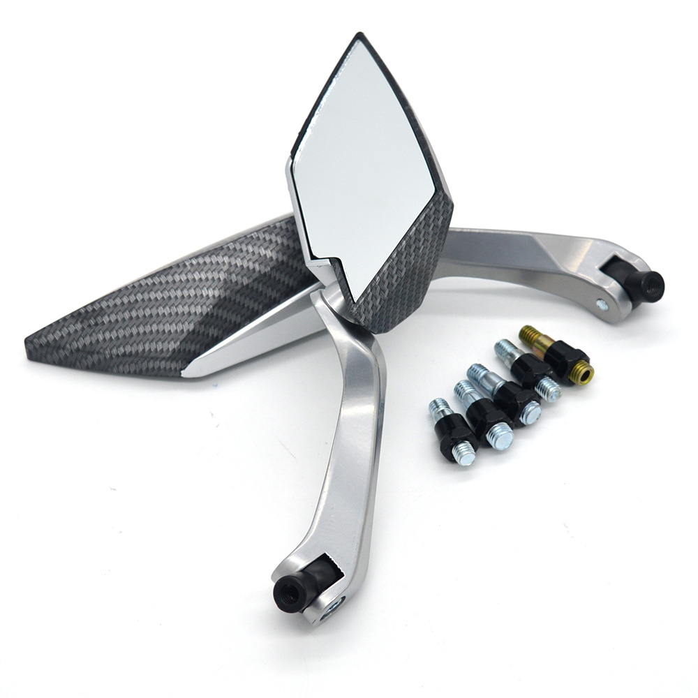 Rhombus Aluminum For Motorcycle Rearview Mirror — foto 5