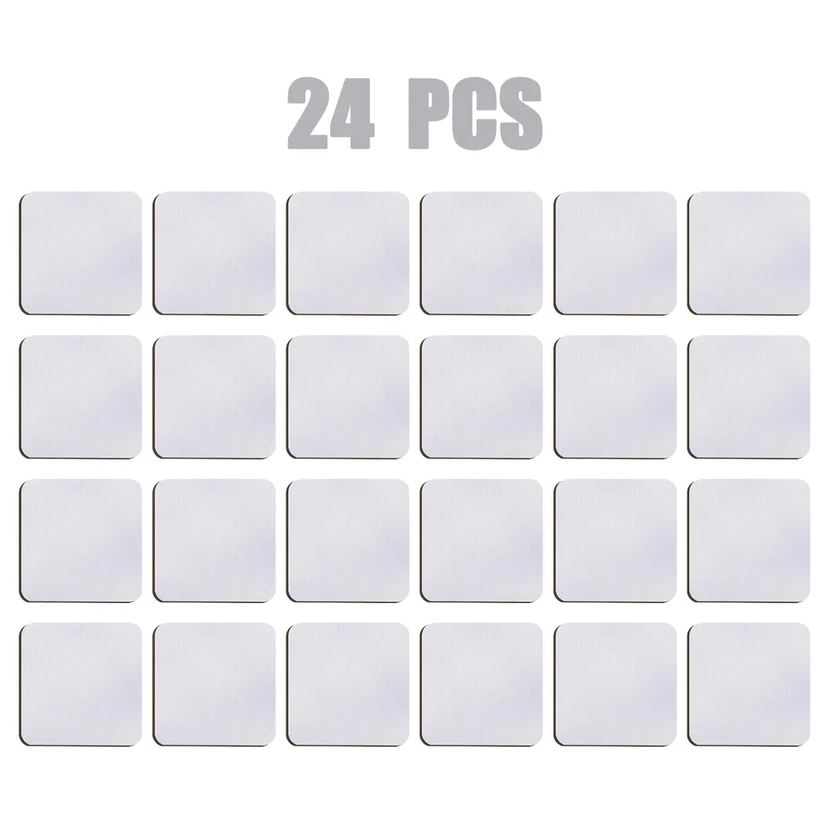 24pcs Sublimation Coasters