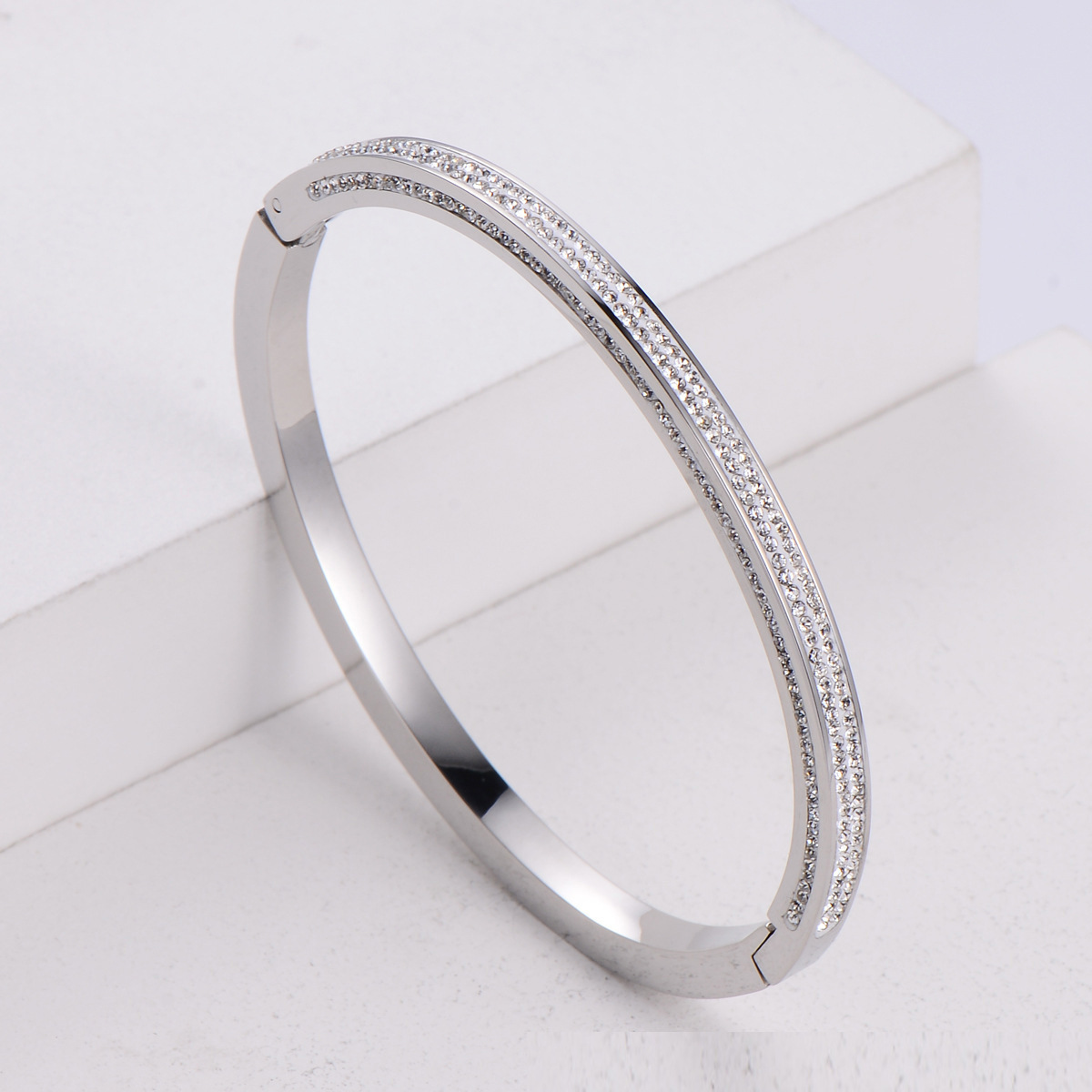 Title 3, Mud Diamond Titanium Steel Bracelet