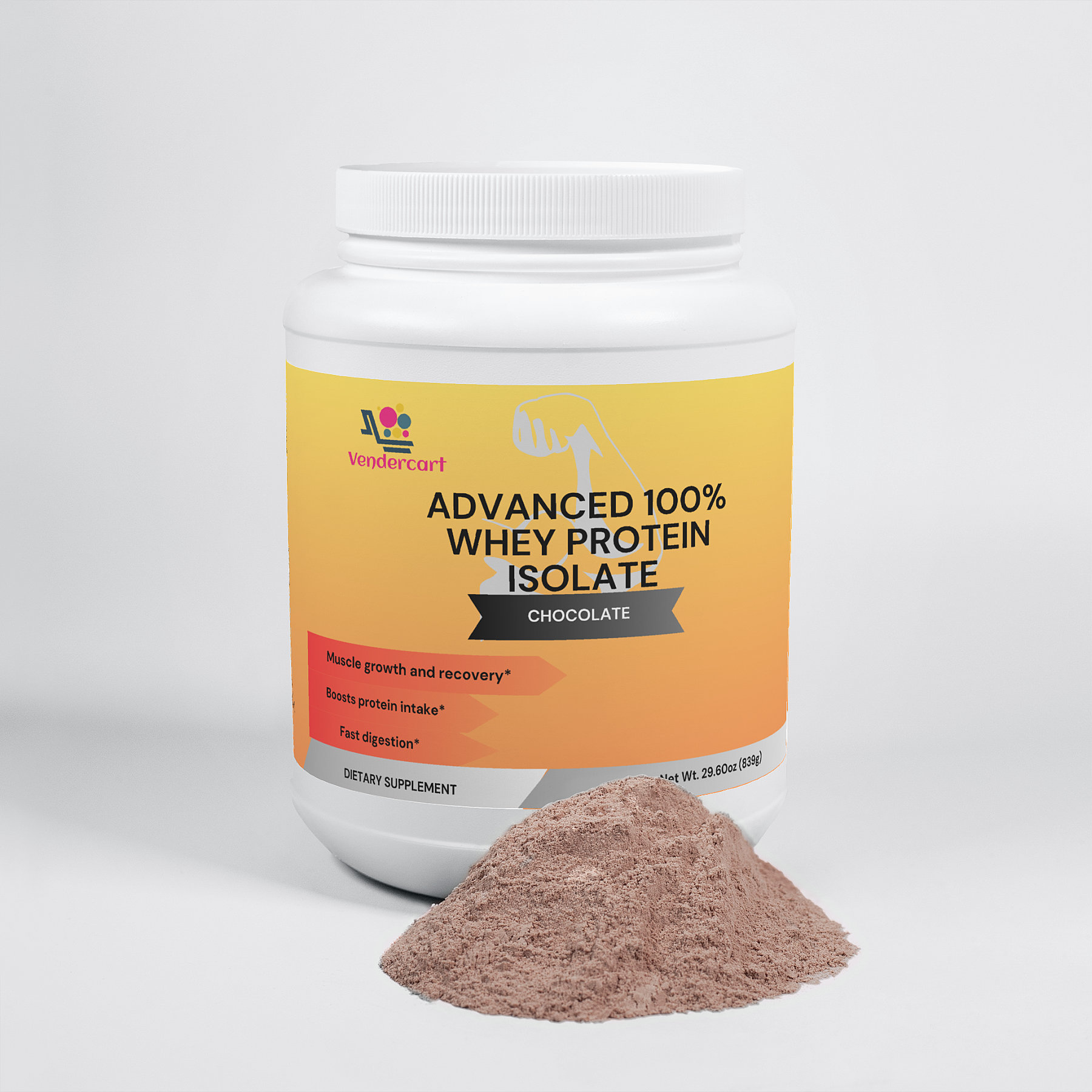 Pure Whey Protein Isolate Wellness Formula