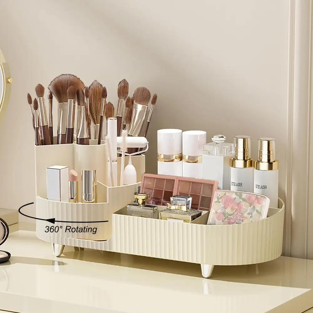 Makeup Organizer Countertop Rotating for Vanity Large Capacity Cosmetic