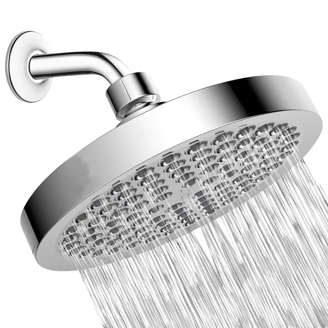 Pressurized Full Electroplating Shower Top Sprinkler Small Head 6Inches - Shop at LoveMi