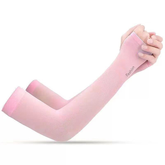 Unisex Cooling Ice Silk Sun Sleeves - UV Protection Thin Arm Guards For Outdoor Cycling, Breathable & Quick-Dry, One Size Fits Most, Elegant Gift Box