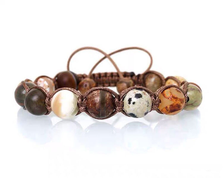 Title 3, Bracelet Mix And Match Contrasté Onyx Naturel