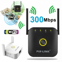 PIX-LINK WiFi Repeater 300Mbps – Wireless Signal Booster Extender with WPS - Picture 5 of 5