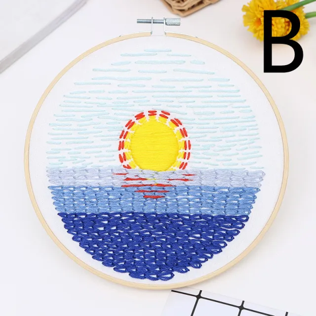 Landscape Embroidery Needle And Thread Material Kit - Shop at LoveMi