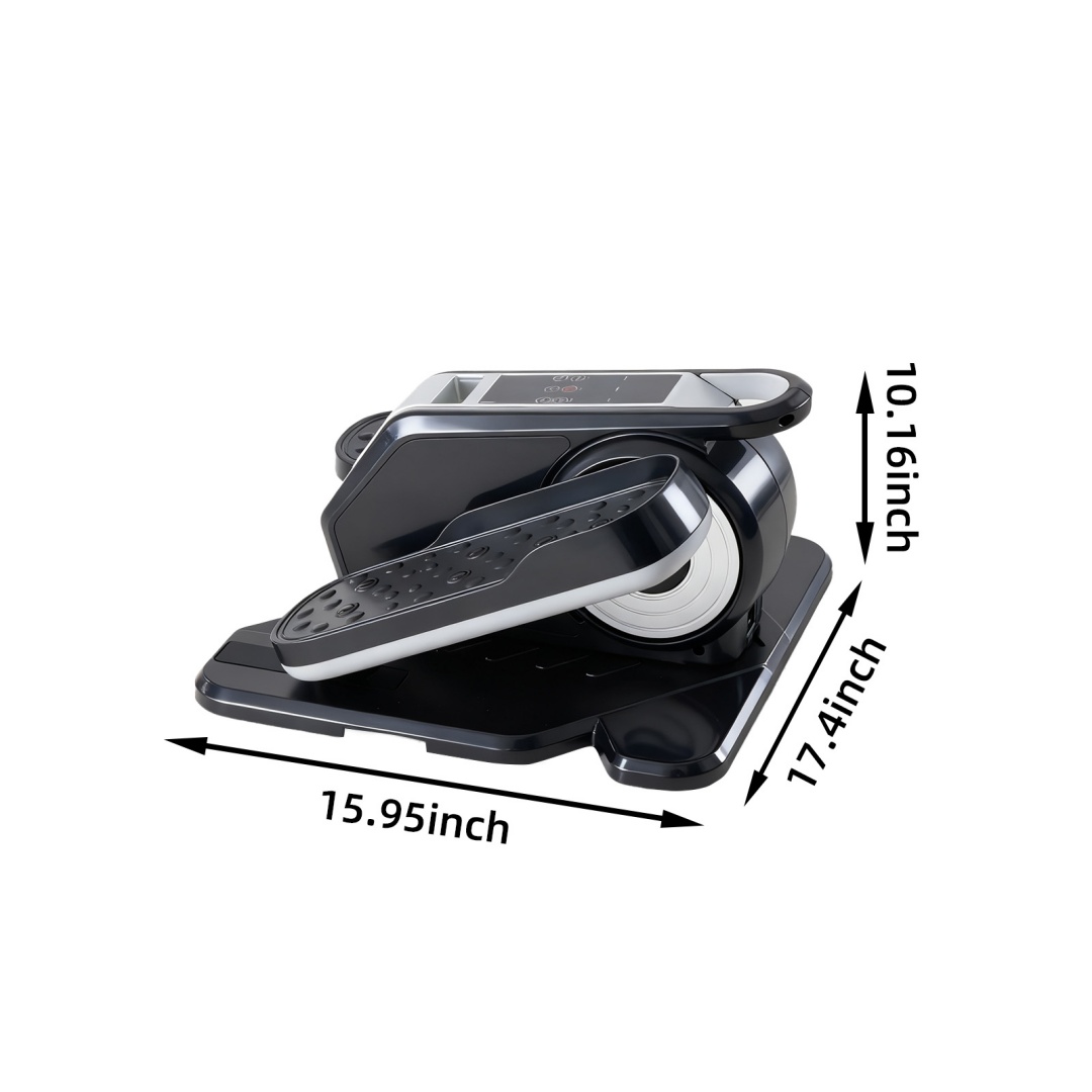 Compact Under-Desk Elliptical --Quiet Mini Pedal Exerciser With Adjustable Speed And LED Display image 6