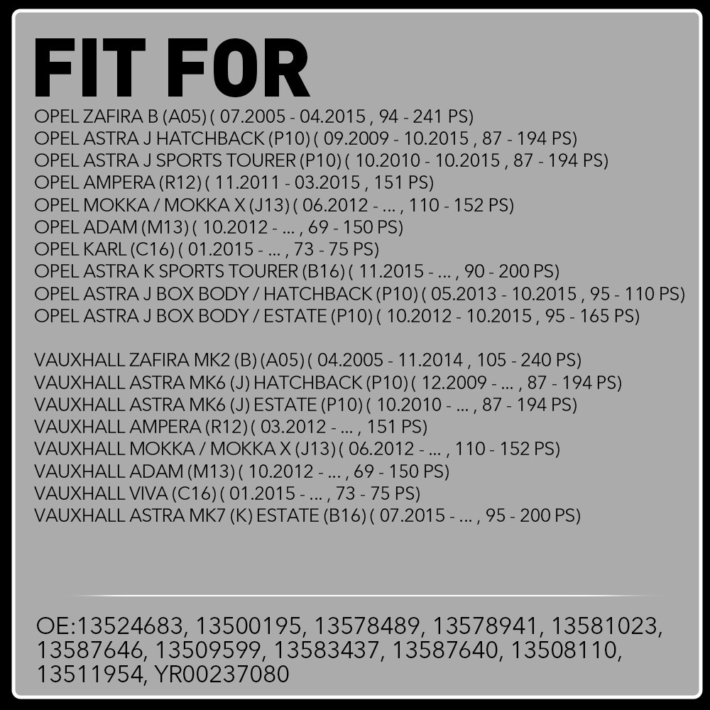 For Vauxhall Mokka 2012-2022 Rear Tailgate Boot Lid Lock Latch Catch Mechanism