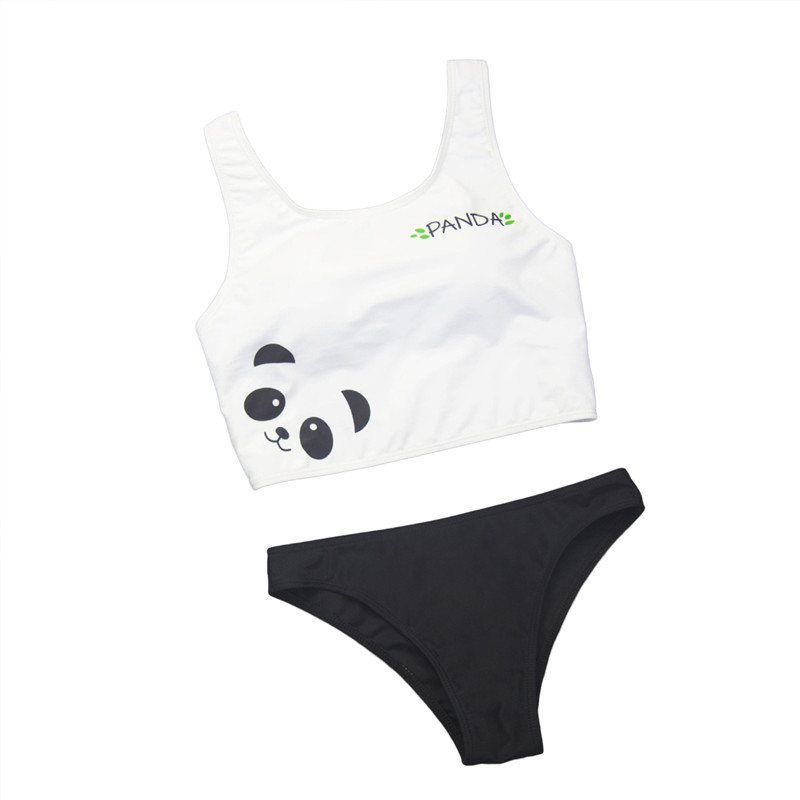 Title 3, Panda figure new swimsuit