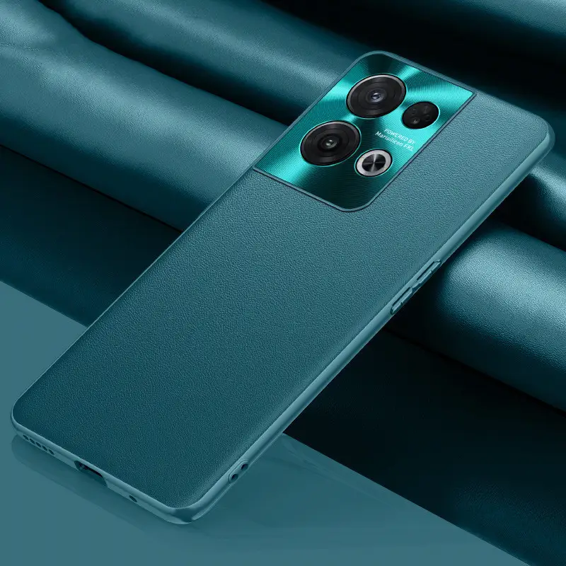 Vegan Leather Lens Phone Case Protector