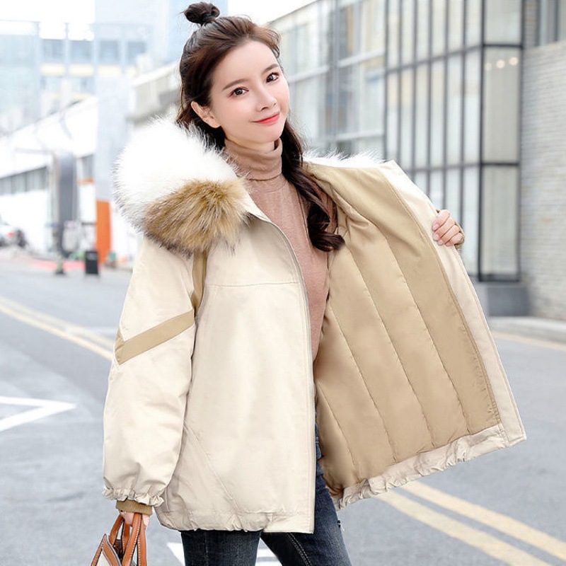 Mid-length Thicker Pie Overcoming Women's Plus Size Padded Coat Women