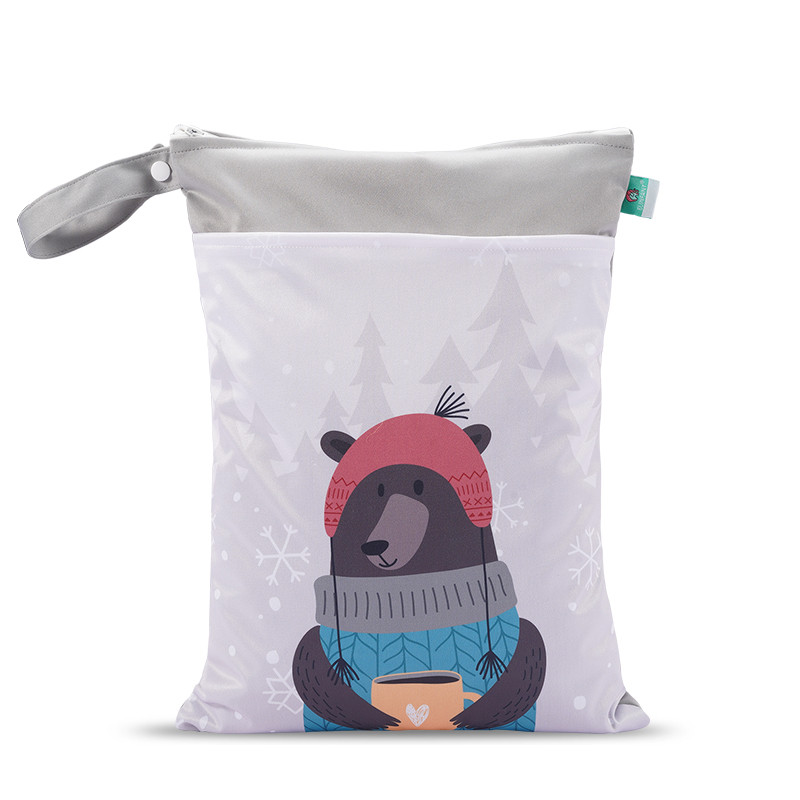 Elinfant Baby Diaper Storage Bag To Go Out Portable Diaper Bag Waterproof Clothes Clothes Diapers — foto 12