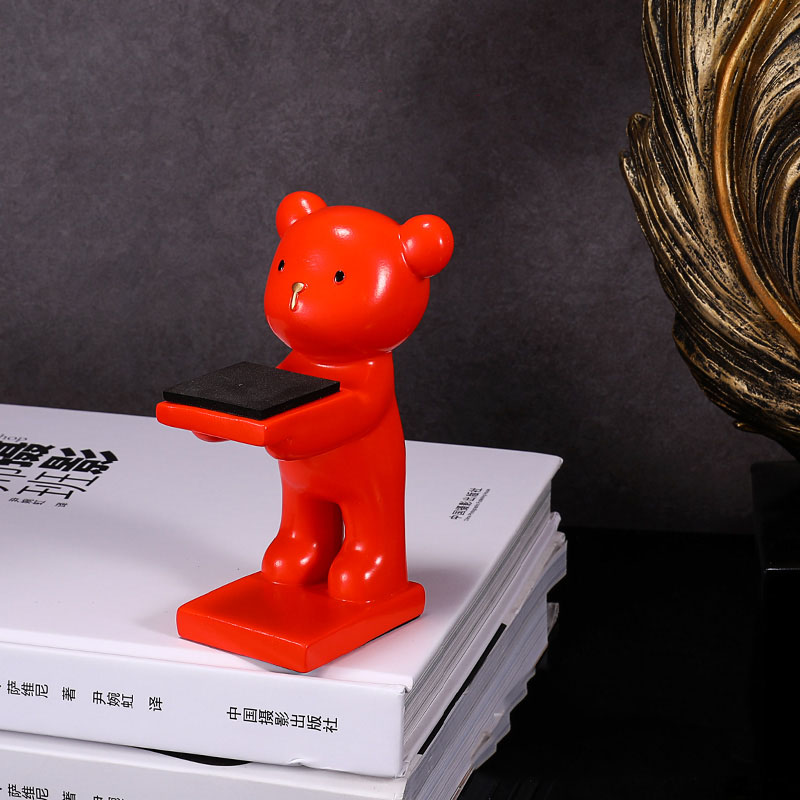 Creative Cat Watch Table Cute Bear Display Stand - Image 5