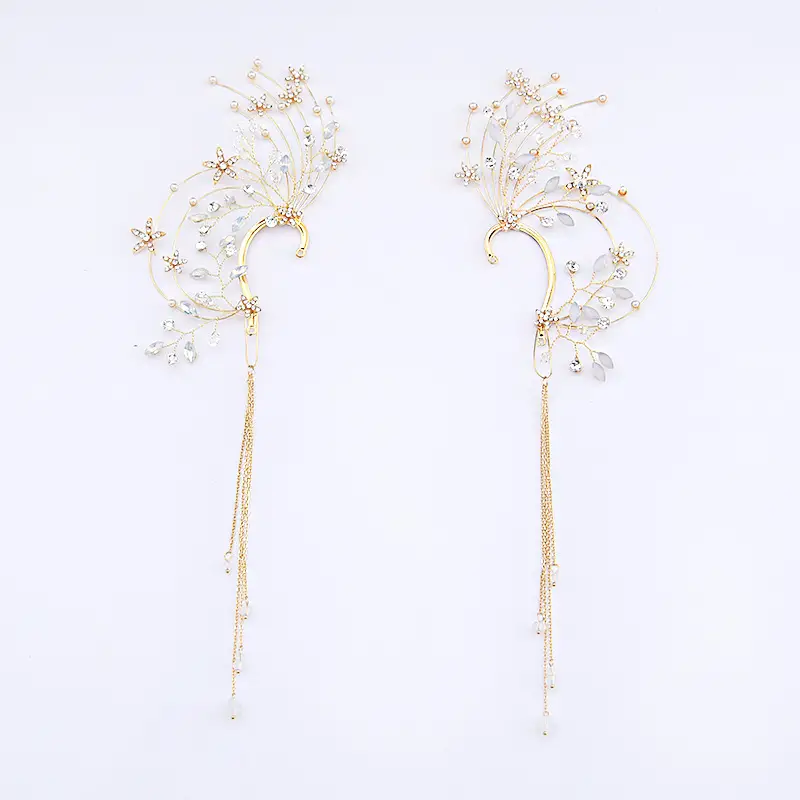 Headdress Tassle Flower Decoration Wedding Hair Accessories