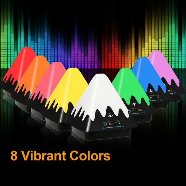 Touch Control Night Light 8-Color Change 6 Level Dimmable Light B…