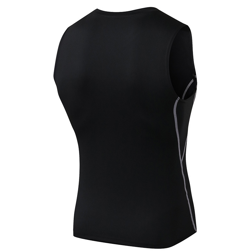 Men's Fitness Vest Is Highly Elastic Tight Moisture Absorbing And Sweat Wicking
