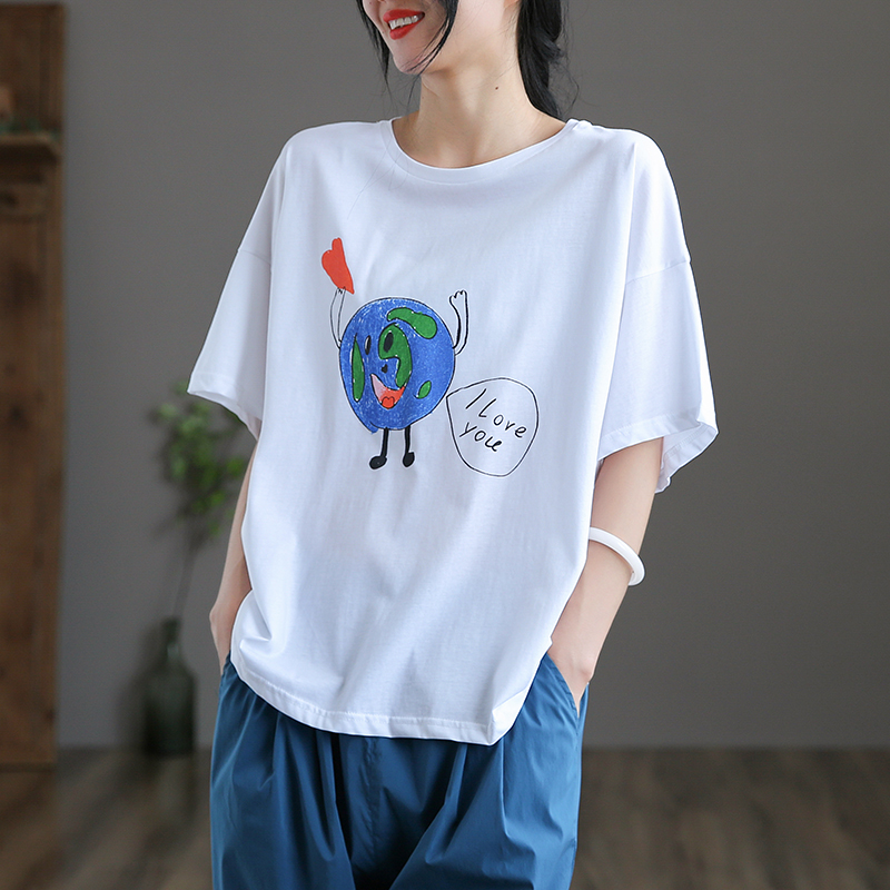 Title 2, Ladies Summer New Thin Top Casual Compassionate...