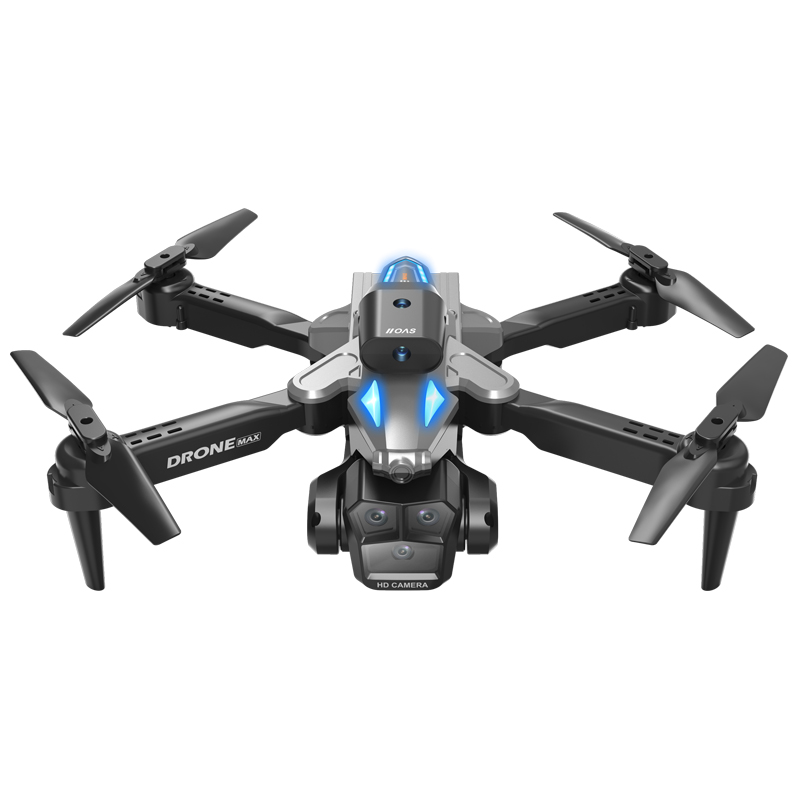 C10 Black - Triple Camera - Dual Electric Drone-BLACK